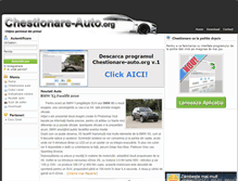 Tablet Screenshot of chestionare-auto.org